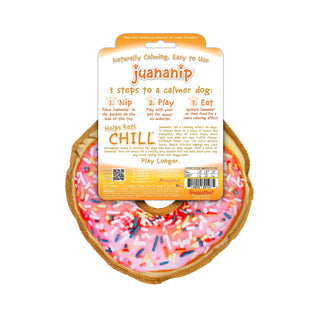 Doggijuana Tuffer Chewer Refillable Donut Dog Toy