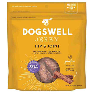 Dogswell Hip & Joint Duck Recipe Jerky Dog Treats, 20-oz Bag