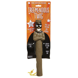 DOOG Super Stick TREEMENDOUS Rubber Dog Toy