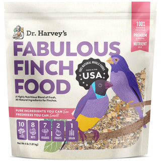 Dr Harvey's Fabulous Finch Food, 4 lb