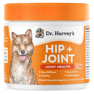 Dr. Harvey's Hip & Joint Health Soft Chews Dog Supplement, 90-ct