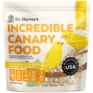 Dr. Harvey's Incredible Canary Bird Food, 4-lb Bag