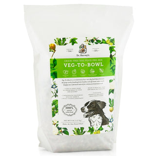 Dr. Harvey's Veg-To-Bowl Grain-Free Dog Food Pre-Mix, 5-lb Bag