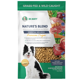 Dr. Marty Nature&#8217;s Blend Premium Origin Freeze-Dried Raw Dog Food, 48-oz Bag