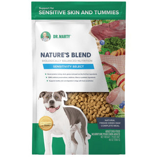 Dr. Marty Nature&#8217;s Blend Sensitivity Select Freeze-Dried Raw Dog Food, 48-oz Bag