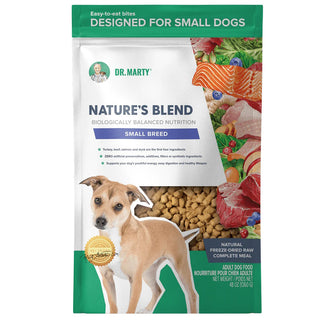 Dr. Marty Nature&#8217;s Blend Small Breed Essential Wellness Freeze-Dried Raw Dog Food, 48-oz Bag