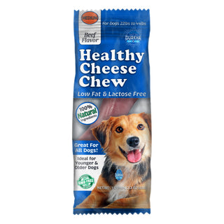 Durkha Healthy Cheese Chew with Beef Flavor for Dogs, Medium