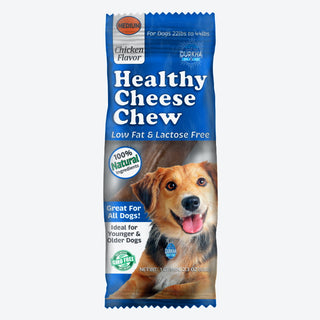 Durkha Healthy Cheese Chew with Chicken Flavor for Dogs, Medium