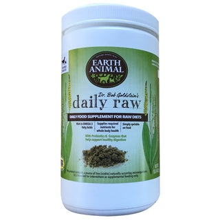 Earth Animal Daily Raw Powder Cat & Dog Food Supplement, 1-lb Bag