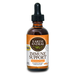 Earth Animal Immune Support Supplement for Dogs & Cats, 2-oz Bottle 