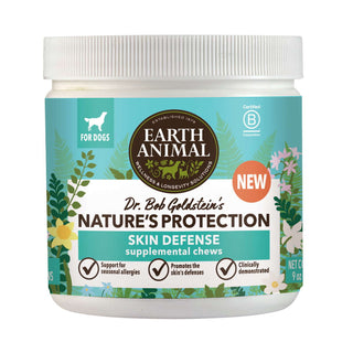 Earth Animal Nature&#8217;s Protection Skin Defense Chews for Dogs, 90-ct