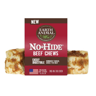 Earth Animal No Hide Beef Chews Dog Treat, 4"