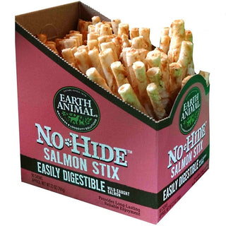 Earth Animal No Hide Salmon Stix Dog Treats, 90 Count Box