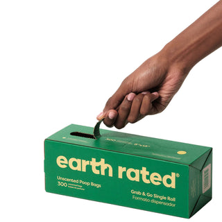 Earth Rated 300-Count Unscented Dog Waste Bags on a Single Roll