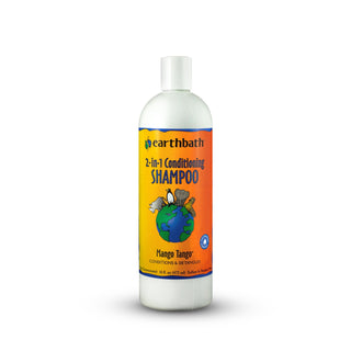 Earthbath 2-in-1 Mango Tango Conditioning Dog & Cat Shampoo, 16-oz bottle