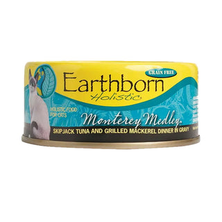 Earthborn Holistic Monterey Medley Grain-Free Natural Canned Cat Food, 3-oz Can, Case of 24