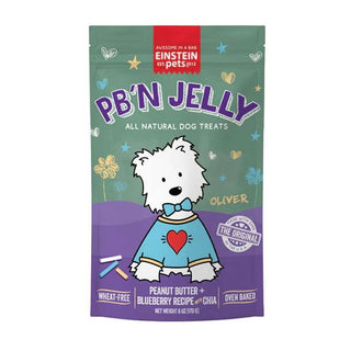 Einstein Pets PB'N JELLY Dog Treats, 6-oz Bag