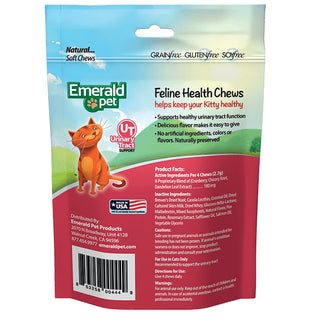 Emerald Pet Urinary Tract Support Grain-Free Cat Soft Chews, 2.5-oz bag