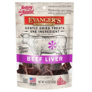 Evanger's Nothing but Natural Beef Liver Freeze-Dried Dog & Cat Treats