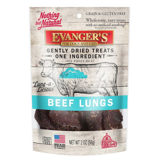 Evanger's Nothing but Natural Beef Lung Freeze-Dried Dog & Cat Treats