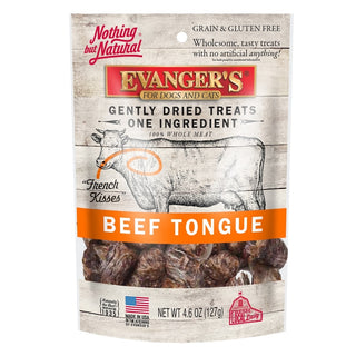 Evanger's Nothing but Natural Beef Tongue Freeze-Dried Dog & Cat Treats