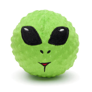 fabdog Faball Alien Plush Squeaker Dog Toy, Large