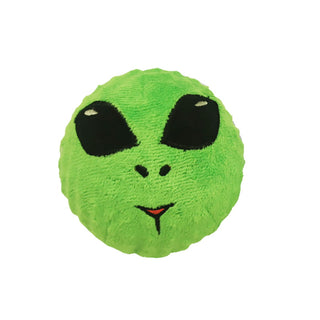 fabdog Faball Alien Plush Squeaker Dog Toy, Small