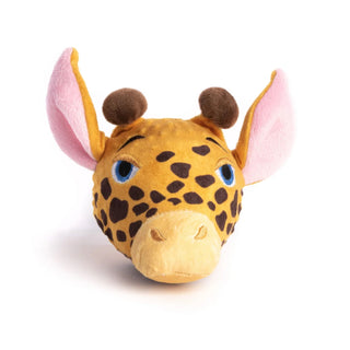 fabdog Faball Giraffe Plush Squeaker Dog Toy, Large