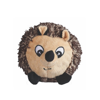 fabdog Faball Hedgehog Plush Squeaker Dog Toy, Small