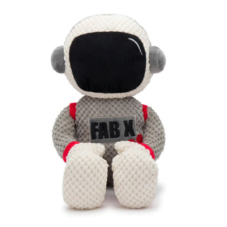 fabdog Floppy Astronaut Plush Squeaky Dog Toy, Large