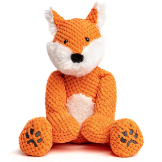 fabdog&#174; Floppy Fox Plush Squeaker Dog Toy, Large