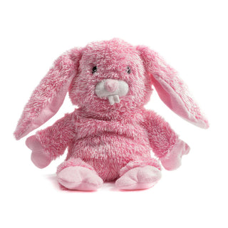 fabdog Fluffy Bunny Plush Squeaky Dog Toy, Large