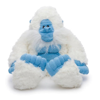 fabdog Fluffy Yeti Plush Squeaky Dog Toy, Large