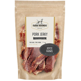 Farm Hounds Premium Pork Jerky for Dogs, 3.5-oz Bag