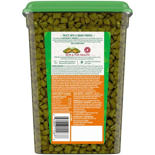 FELINE GREENIES Chicken Flavored Skin & Fur SMARTBITES Cat Treats, Value Size, 16-oz Container