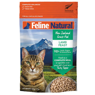 Feline Natural Lamb Feast Freeze-Dried Cat Food, 11-oz bag