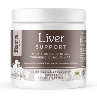 Fera Pets Liver Support Powdered Supplement for Dogs and Cats