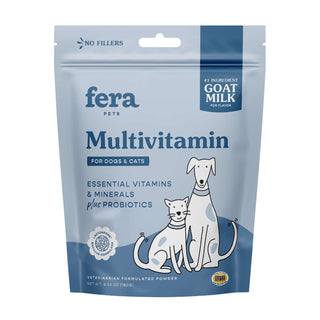 Fera Pets Multivitamin Goat Milk Topper Supplement for Dogs & Cats