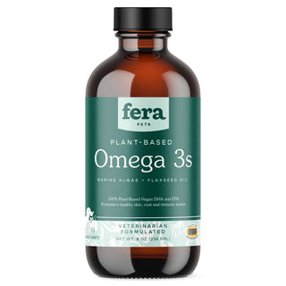 Fera Pets Vegan Omega-3 Oil for Dogs and Cats, 8-oz