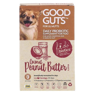 Fidobiotics Good Guts For Lil Mutts Daily Probiotic Supplement for Dogs