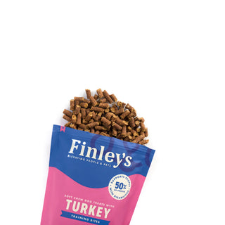 Finley's Turkey Recipe Soft Chew Training Bites Dog Treats, 16-oz Bag