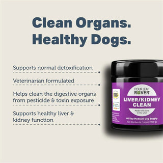 Four Leaf Rover Liver/Kidney Clean for Dogs