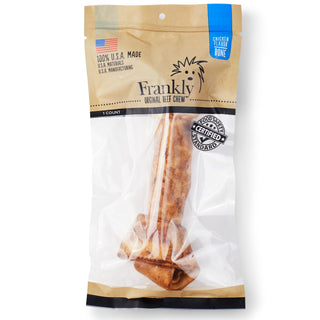 Frankly Pet USA 100% Collagen Rawhide Alternative Bone Chew for Dogs, Large, Chicken Flavored