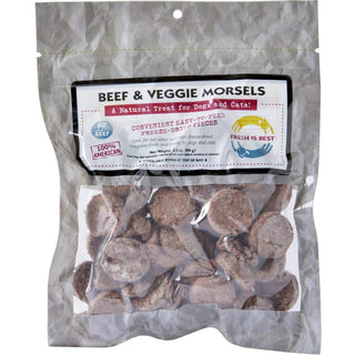 Fresh is Best Freeze-Dried Beef & Veggie Morsels Dog Treats