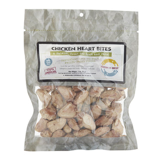 Fresh Is Best Freeze-Dried Chicken Hearts for Dogs