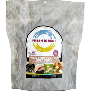 Fresh is Best Freeze-Dried Dog Food Duck Recipe, 16-oz Bag