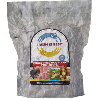 Fresh is Best Freeze-Dried Dog Food Pork Recipe, 16-oz Bag