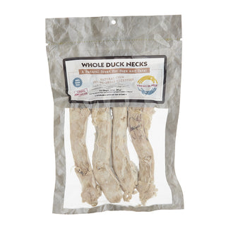 Fresh is Best Freeze-Dried Duck Necks for Dogs, Pack of 4