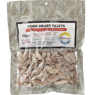 Fresh is Best Freeze-Dried Pork Heart Fillets Dog & Cat Treats, 3-oz Bag