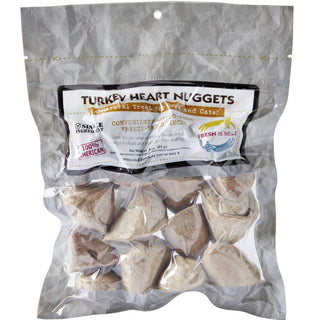 Fresh is Best Freeze-Dried Turkey Heart Nuggets Dog Treats, 3-oz Bag